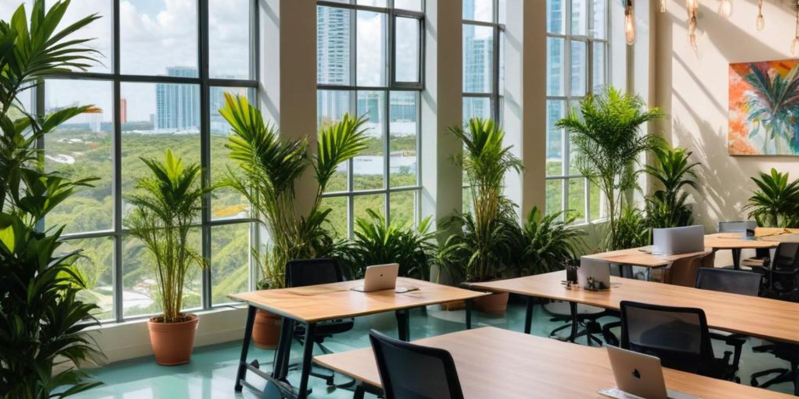 Impacto del coworking en el valor inmobiliario en Miami