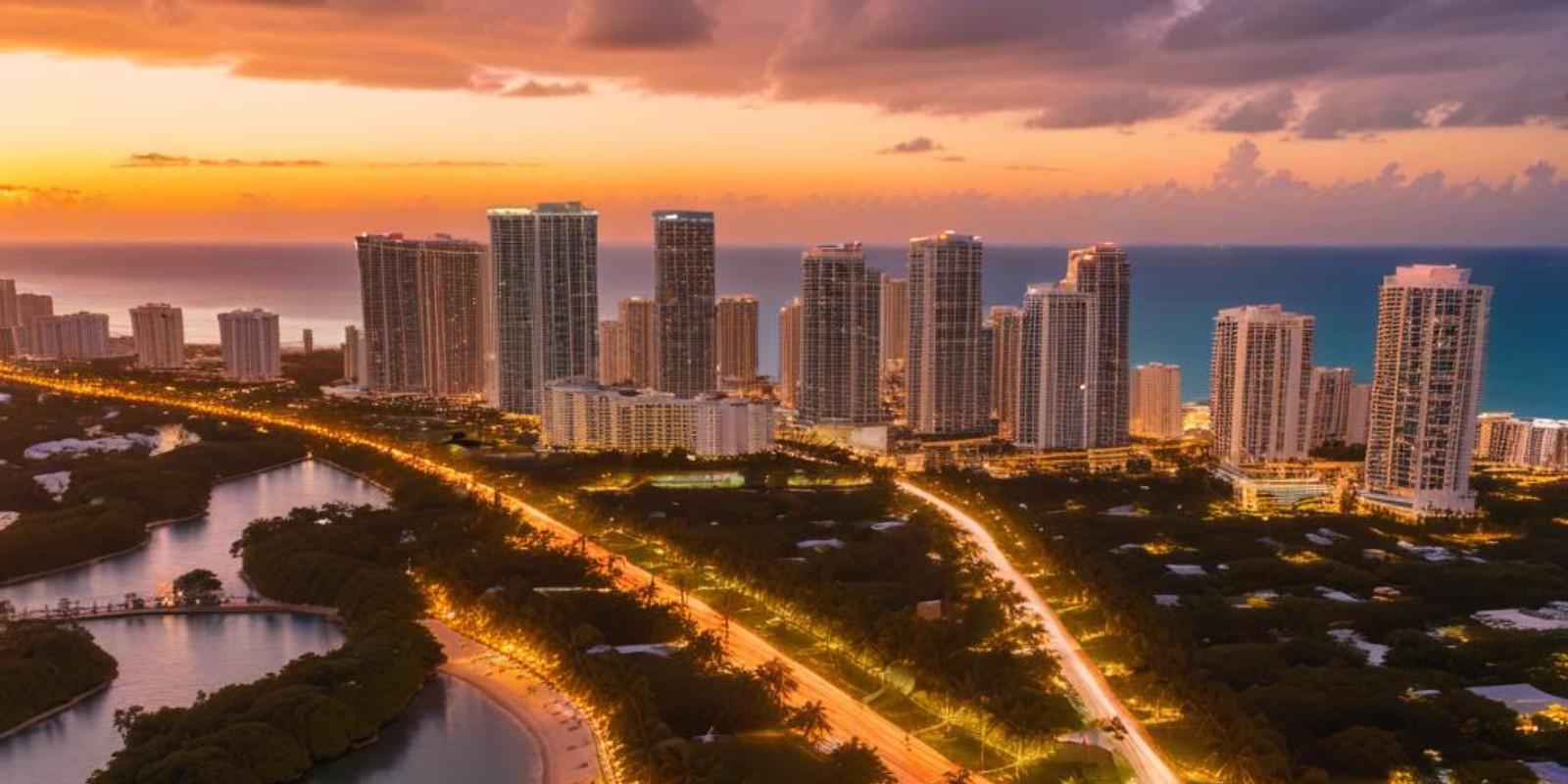 ¿Cómo impacta la ubicación o el "barrio" en el precio promedio de una propiedad en Miami?