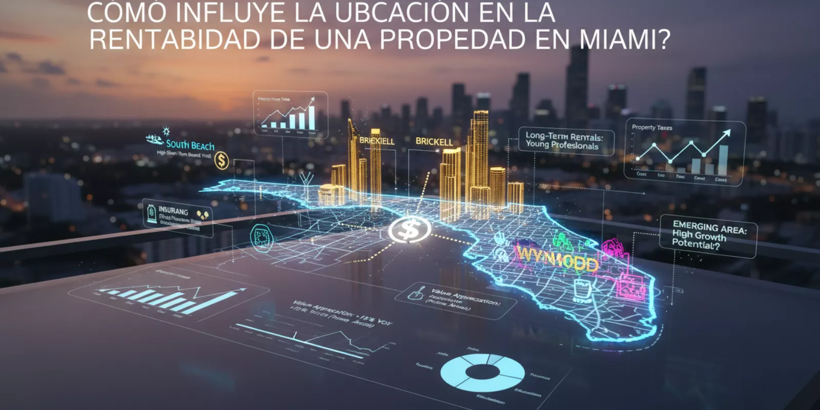Ubicación y Rentabilidad de Propiedades en Miami